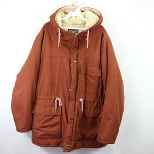 Vintage Hudson's Full Zip Hooded Parka Jacket XL